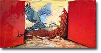 Flying thru my Memory-Great Blue Heron